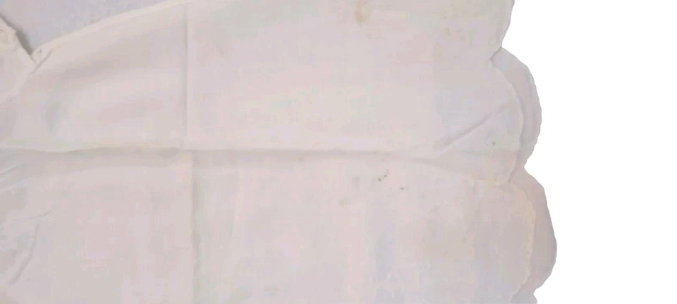 Vestido Bebé Infantil Blanco Batista Filipinas Hecho a Mano Bordado Pintucked Foto 3 de 4