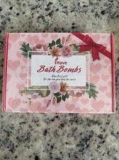 NEWGift Set 12 Bath Bombs Spa Kiwi Lavender Peach Violet Rose Papaya Mint Grape