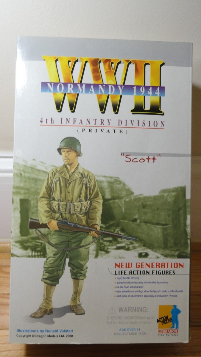 DRAGON WWII ノルマンディー1944 スコット Dragon Models WWⅡ Normandy 1944 Scott 1/6 Military Action