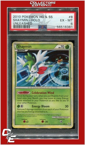 Shaymin graded PSA 6 for sale on eBay