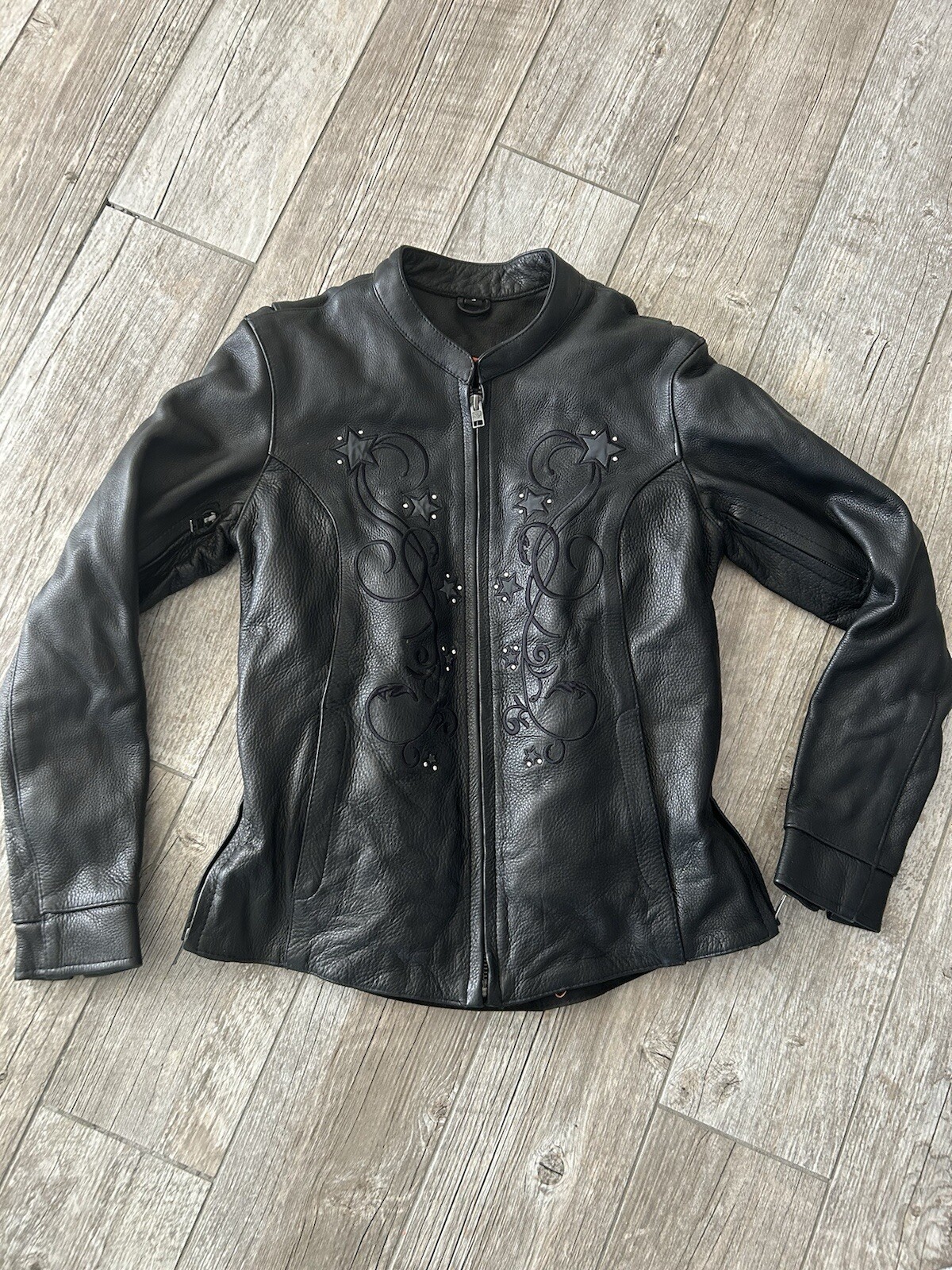 Women’s Learher  Jacket with two inside Concealed… - image 1