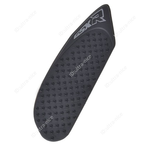 Black Rubber Gas Knee Protector Tank Pads for Suzuki GSXR600 GSXR750 2006 2007 - Picture 6 of 7
