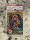 2021 Panini Prizm Draft Picks Trevor Lawrence RC Orange Wave #28/75 PSA 10 *249