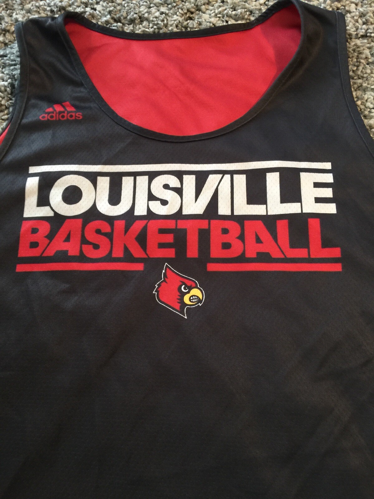 Authentic Game Worn NCAA Louisville Cardinals Men’s Basketball Jersey 44 2XL eBay