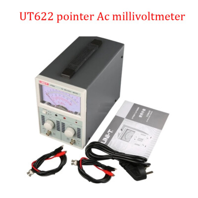 UT621/UT622 Dual-channel High-precision Digital AC Millivoltmeter Double Pointer