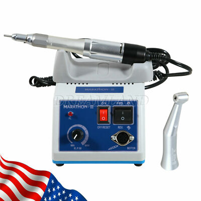 Dental MARATHON Electric Micromotor Polishing Unit /Contra Straight Handpiece mx