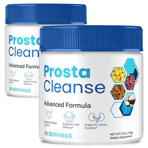 (2 Pack) Prosta Cleanse Urinary Powder, ProstaCleanse for Men Prostate ...