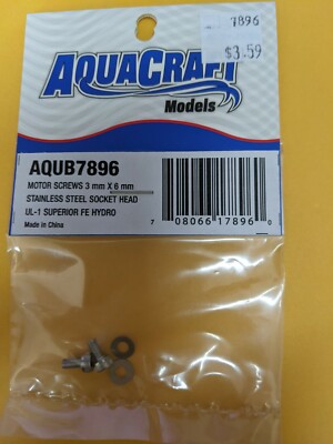 Aquacraft rc parts# 7896