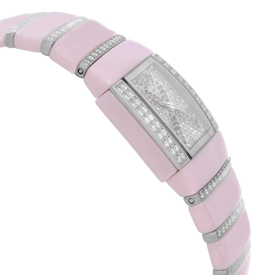 Rado Sintra Jubile Limited Edition Pink Ceramic Diamonds Ladies Watch R13652942 - Image 3 of 4