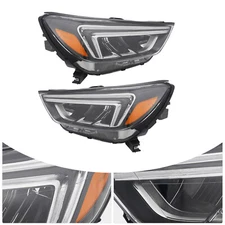 For 2017-2022 Buick Encore Full LED Headlight Headlamps Left+Right Pair LH RH