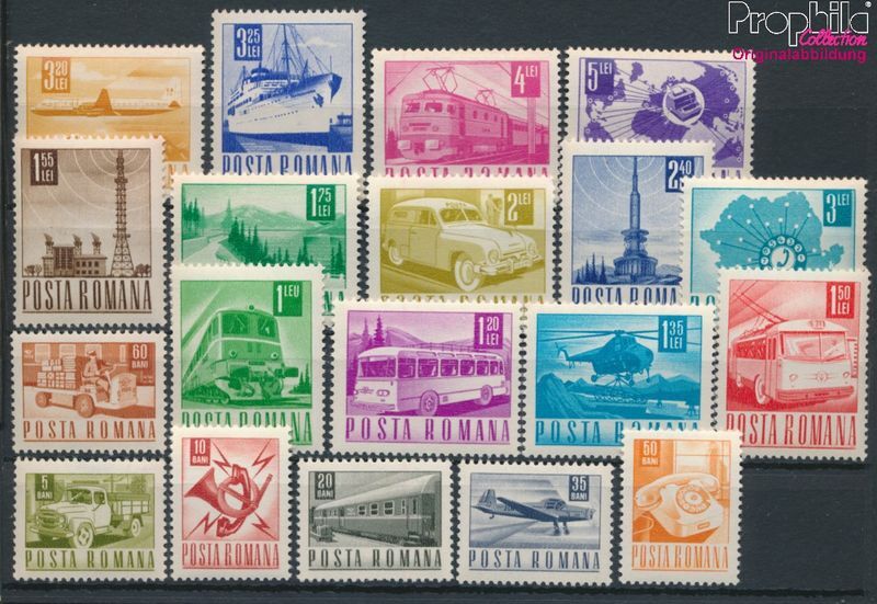 Prophila Collection Romania 1024-1027 (Completa Edizione) MNH