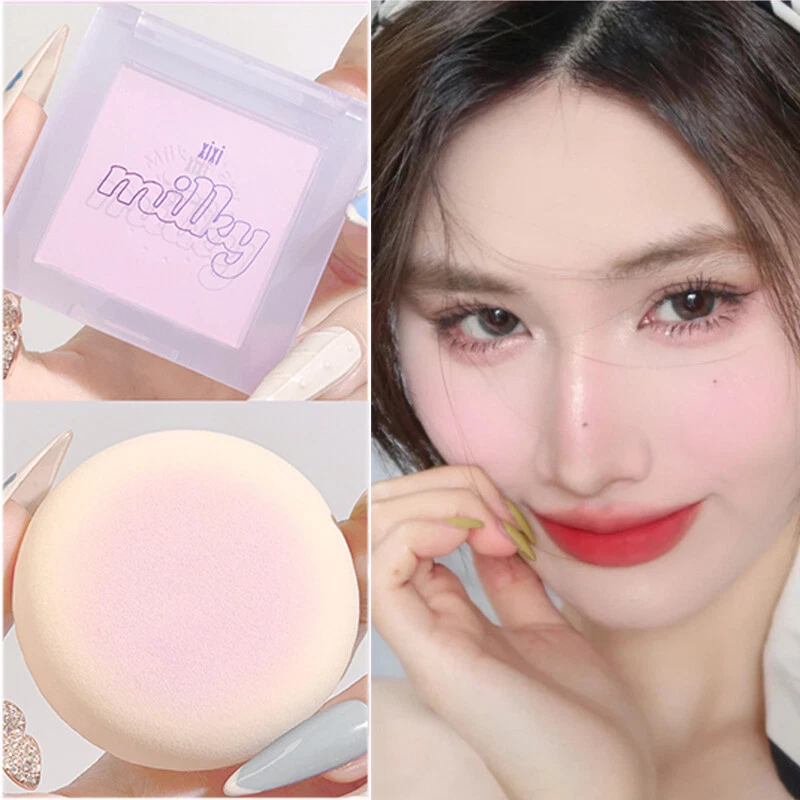 Soft Matte Blush Mini Portable Natural Blush Long-lasting Nude Blush Mini z - Image 4 of 4