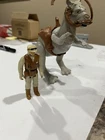 Vintage Kenner STAR WARS 1980 TAUNTAUN and Hoth Rebel Soldier (Broken Reins)