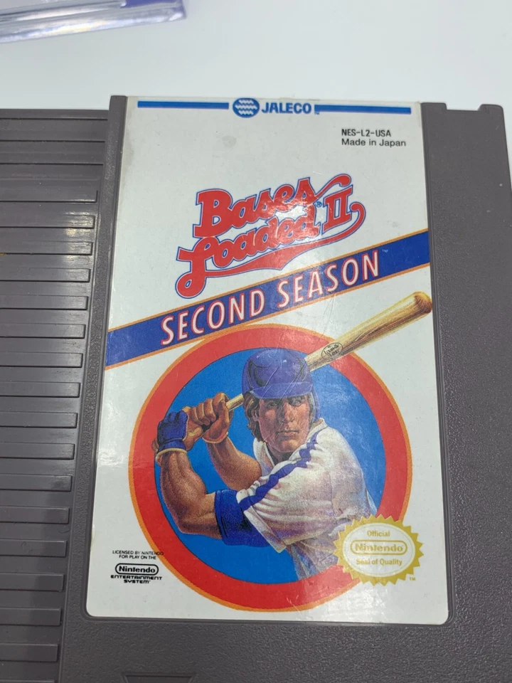 Bases Loaded II: Second Season (Nintendo NES, 1990) Cart Only Tested & Working - Image 4 of 4