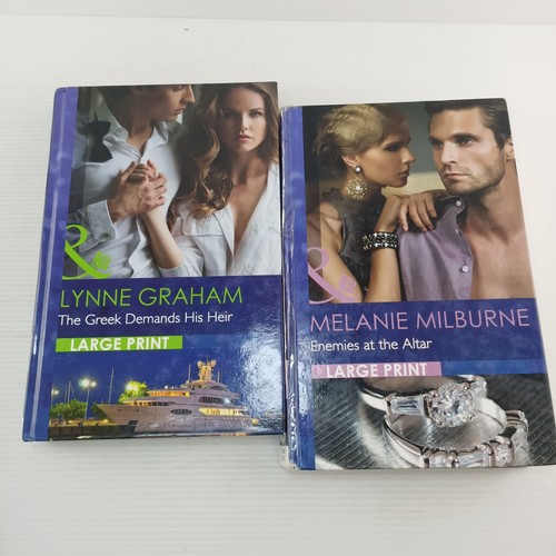 6x Mills & Boon Large Print The Real Romero Sexy Love Romance Book Bundle - Picture 11 of 19