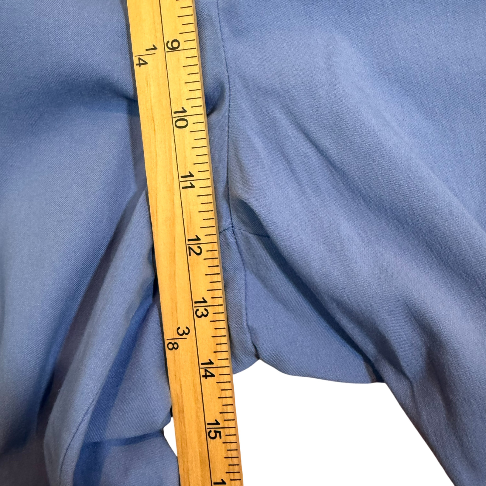 Ruby Rd. Women's Size 22W Plus Solid Blue Capri P… - image 5