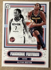 2025 Panini WNBA Donruss Basketball Franchise Features Aliyah Boston Insert Card
