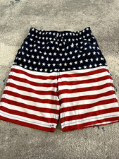 Old Navy Boys Swim Trunks American Flag Size 14/16