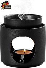 Duftlampe Aus Keramik Mit Teelichthalter,Aromalampe,Öl- Und Wachsdiffusor,Stövch