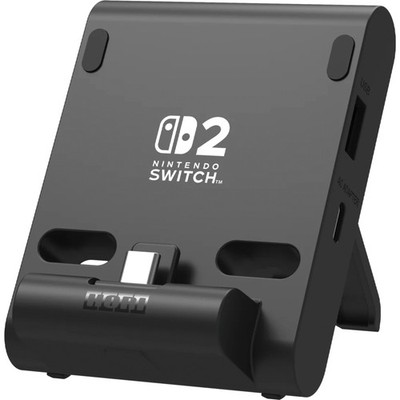 HORI Dual USB PlayStand, Halterung, schwarz
