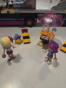 LEGO Friends Pop Star Tour Bus 41106 Retired (2015) - Complete Build W/figures