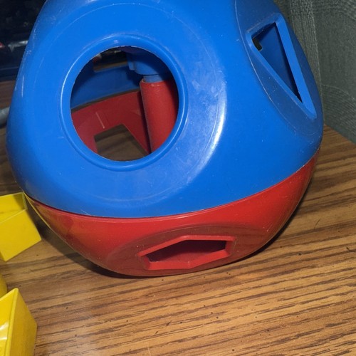 Vintage Tupperware Shape O Ball Classic Tupper Toys Shape Sorter Complete - Picture 6 of 7