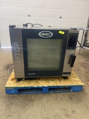 2022 UNOX XAVC-06FS-GPRM-BB Full Size Combi Oven w/ Stand