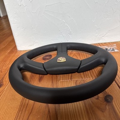PORSCHE ATIWE Steering Wheel 360mm MATTE Leather GT Model JDM RAID