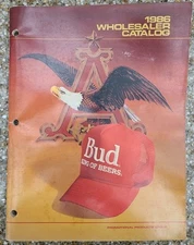 Vintage Budweiser Wholesaler Catalog 1986 Anheuser Busch 