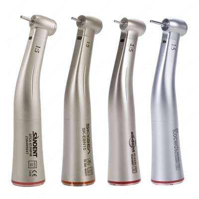 4 Brands Dental Electric Handpiece 1:5 Contra Angle Fiber Optic High Speed