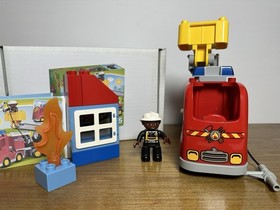 Lego Duplo Town 10592 Fire Truck - Missing 1 Piece (Axe)