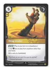 Drag Under Uncommon Spiritforged 164/221 NM