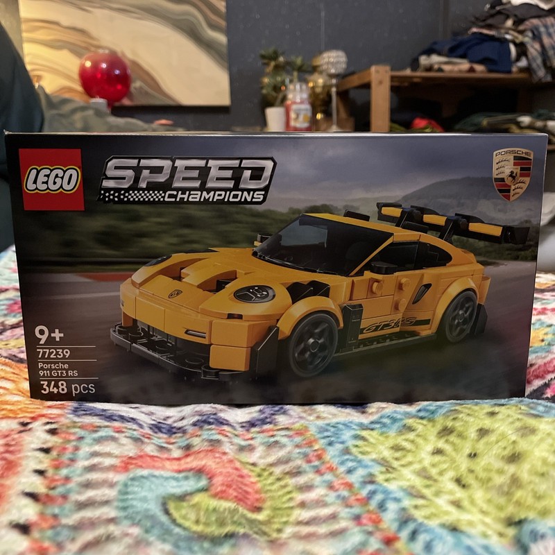 LEGO Speed Champions Porsche 911 GT3 RS Super Car 77239 New Sealed