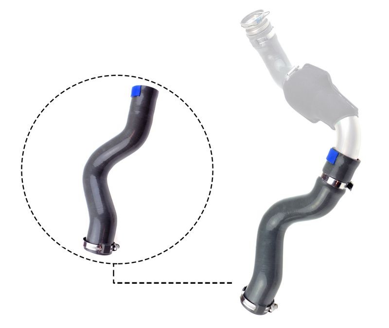 Air duct pipe Silicone 09-0535 GATES for RENAULT OPEL - Image 16