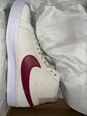Nike SB Zoom Blazer Mid FD0731-100 Pale Ivory/Noble Red-Silt Red