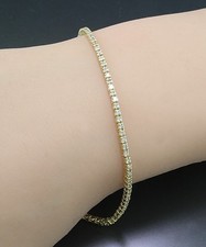 Rivière Brillant Armband 1,00 carat 750er Gelbgold 6,8 Gramm Wert 4230 Euro Neu