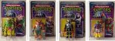 TMNT ReAction Chrome Dome  Triceraton  Napoleon Bonafrog & Raph Super7 2022