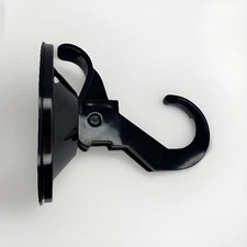 Suction Cup Hooks for Shower, Heavy Duty Vacuum Shower Hooks - 10Count - Black