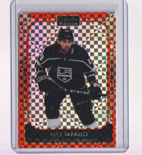 2021-22 O-Pee-Chee Platinum Orange Checkers 129 Alex Iafallo /25 LA Kings