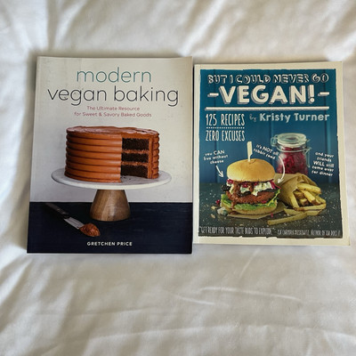 Modern Vegan Baking and Cooking Cookbooks set of (2)  NWOT Soft covers