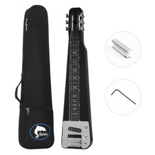 Lap Steel Guitar Slide Electric Guitar Lap style Instrument W/Metal Slide/Bag