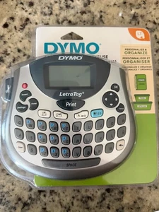 NEW Dymo LetraTag LT-100T Imprimante d'autocollant compacte Portable de fabricant d'étiquettes