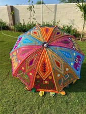 Sun Portable umbrella Garden Beautiful Embroide, Indian Wedding