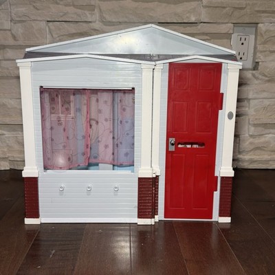 2005 Mattel Barbie Totally Real Fold Up Doll House Sounds All work