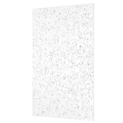 1Pcs White Glitter Acrylic Sheets 1/8'' Thickness 12''x8'' for DIY Crafting