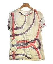 HERMES T-shirts/Cut  Sewns BeigexPurplexRedetc. Patterned 2200598265043