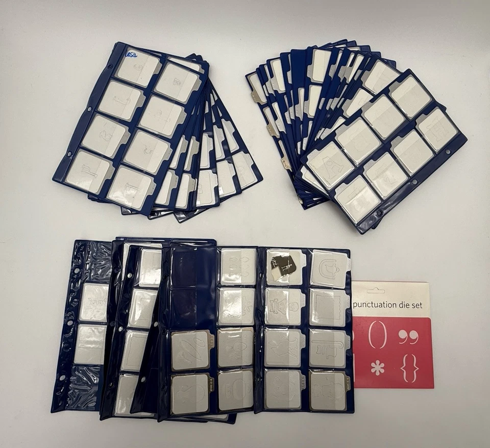 QuicKutz Quick Dies Alphabets/Numbers/design  Holiday Assorted Lot 200 - Image 2 of 4