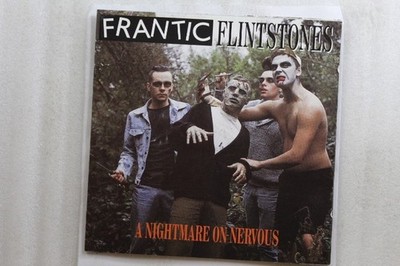 Frantic Flintstones - A Nightmare On Nervous CD Bonus Tracks Psychobilly