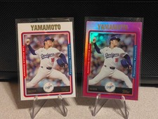 2025 Topps Archives Pink Foil Yoshinobu Yamamoto #283