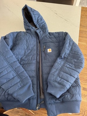 Carhartt Rain Defender medium Hoodie Blue